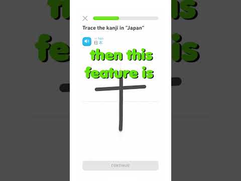 Duolingo just added the best feature! (Japanese Kanji)