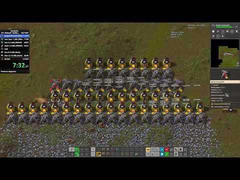 [former WR] Factorio 2.0 Default Settings Multiplayer speedrun in 1:17:55 with team BiterBus