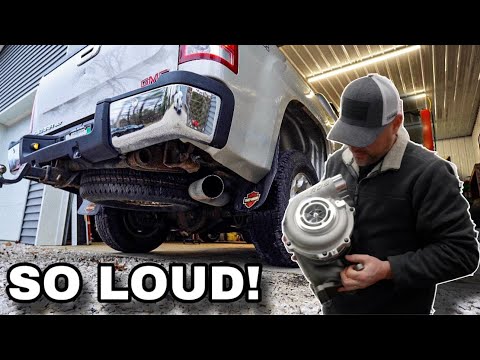 Loudest Duramax 9 Blade Turbo I Could Find! You Have To Hear This