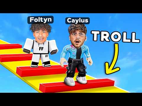 Trolling FOLTYN With Extreme Troll Obby..