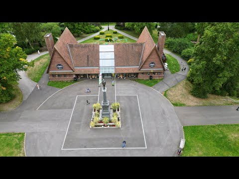 Queens Park from above - 29/08/2022