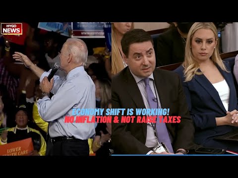 Biden economy shift is working! Inflation Reduction & not raise taxes; not 'on a specific agenda'