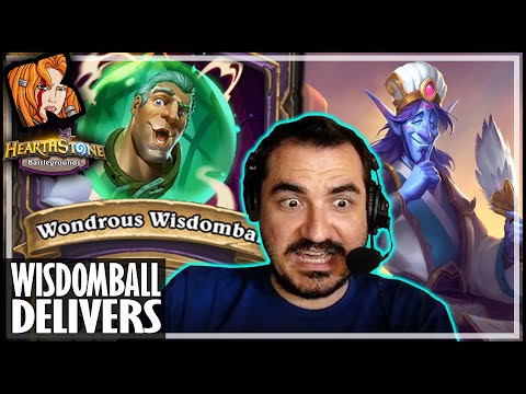 WISDOMBALL’S DIVINE DELIVERY! - Hearthstone Battlegrounds