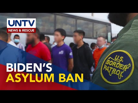 Pagbabawal ni Biden sa asylum ng mga iligal na tumatawid sa US-Mexico border, pinaigting