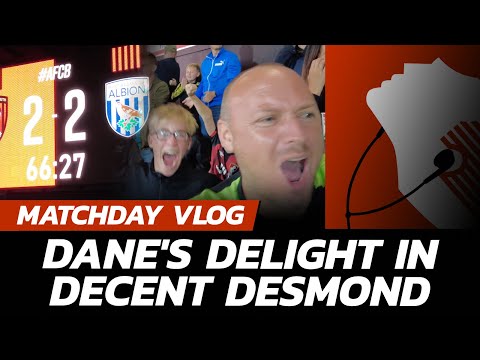 MATCHDAY VLOG: AFCB 2 - 2 WBA - Baggies Hold Cherries As Fans Return To DC.... AND IT WAS BRILLIANT!