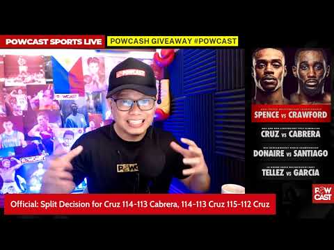 Thats a split decision! Pitbull wins against Cabrera Reaction