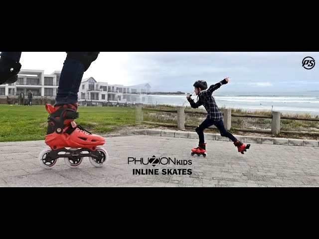 Vidéo teaser pour Powerslide Phuzion Kids UNIVERSE Red inline skates - Next generation Triskating 940611