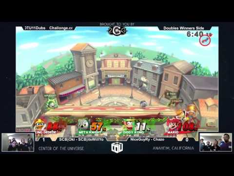 COTU XI - SCB | Oki/ SCB | Willyo Vs. NiceGuyRy/Chazo SSB4 Winners Side - Smash Wii U