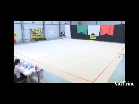 Atletica Castello Ginnastica Ritmica Eleonora Cigni Campionessa Nazionale 2021 al Nastro