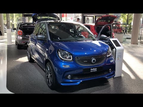 Smart Forfour BRABUS 2017 In detail review walkaround Interior Exterior
