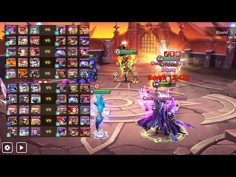 TESTING MY NEWEST LD5 : DARK GERALT | World Guild Battle XcL-AlphaSquad vs 8bit-Warrior