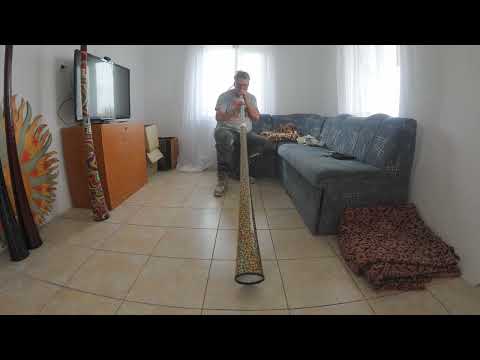 White Swirls - State Of The Art ( SOTA ) Slide Didgeridoo musical instruments sound file 4