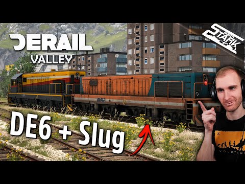 DE6 és SLUG Szinkronüzem, Megéri Használni a Slugot? - Derail Valley #12 - Stark LIVE