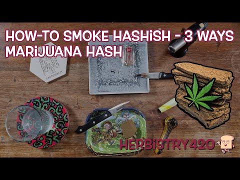 How to Smoke Hashish 3 Ways: Easy Hash Smoking Guide