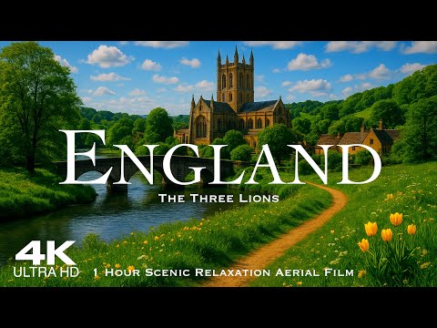 [4K] England 2026 🏴󠁧󠁢󠁥󠁮󠁧󠁿 🇬🇧 1 Hour Drone Relaxation Film of the United Kingdom (UK) Calming Music