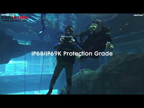 Walkie-Talkie Rugged Phone Ulefone Armor 3T Deep Water Testing(Diving)