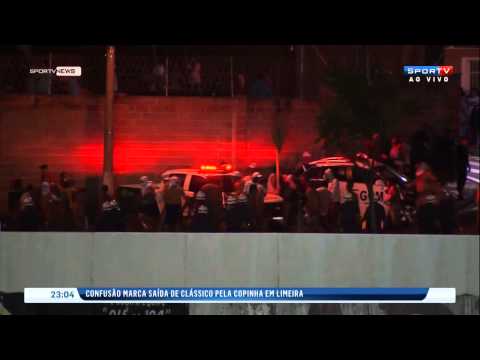 BRIGA COPA SAO PAULO 2015 CORINTHIANS SAO PAULO