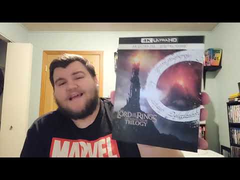Lord of The Rings Trilogy 4K Ultra HD Bluray Unboxing & Review