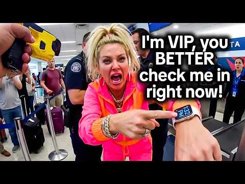 When Airport Passengers Get Arrested Right at the Check In Counter