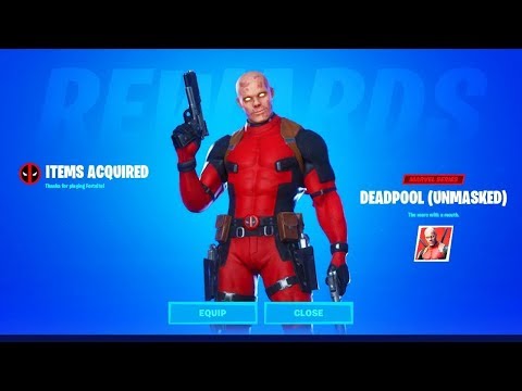 HOW TO GET THE DEADPOOL UNMASKED STYLE | WEEK 8 DEADPOOL CHALLENGES | FORTNITE