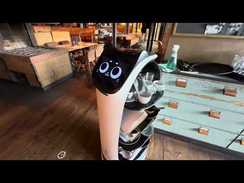 Gastro: Serviceroboter bei der Arbeit in Liebesbier, Bayreuth