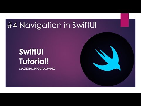 How to Navigate Between Views in SwiftUI: SwiftUI Navigation Tutorial(2019).