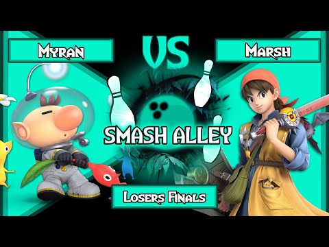 Smash Alley 19 Losers Finals - Myran (Olimar) vs. Marsh (Hero)