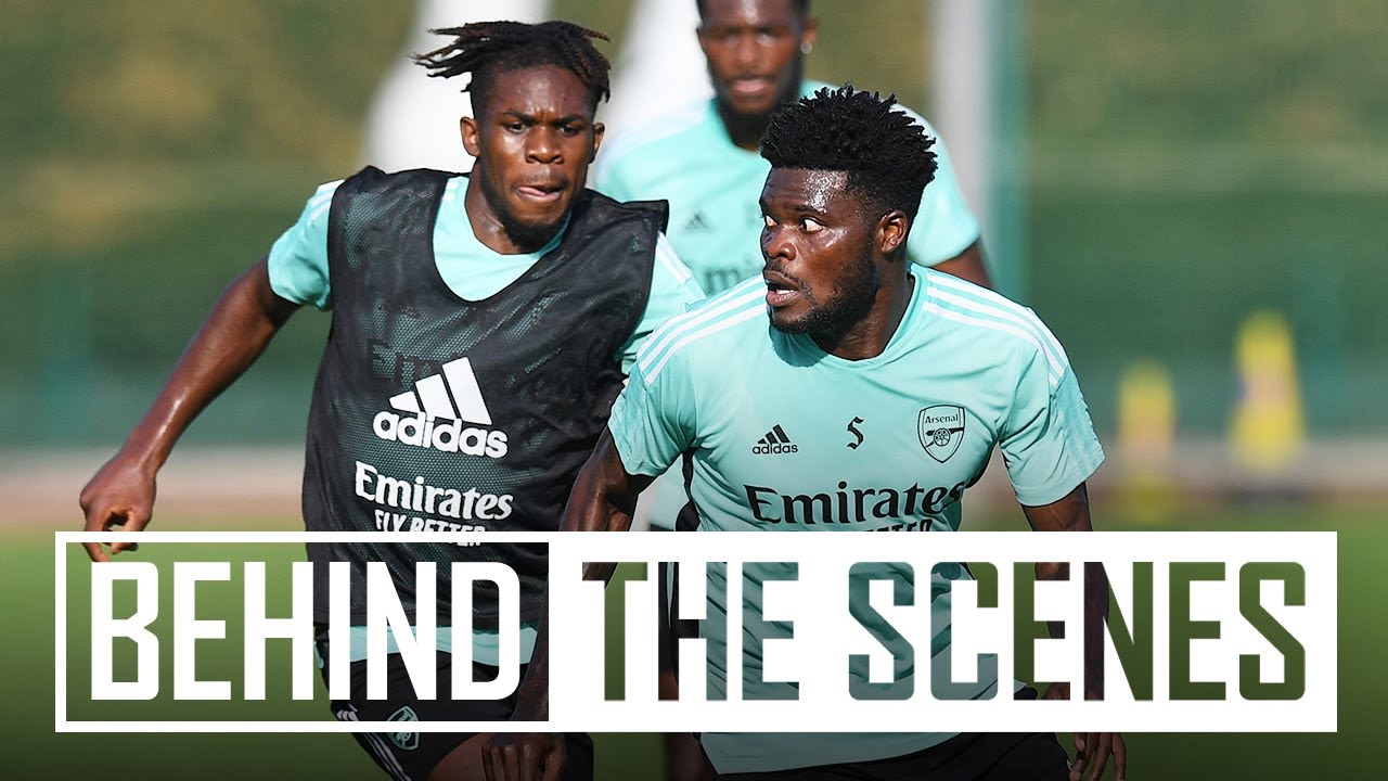 Welcome back, Thomas Partey! - Behind the scenes at Arsenal training centre