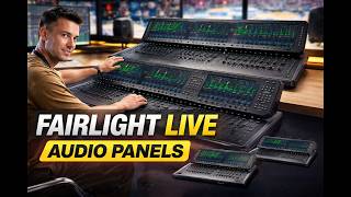 Video thumbnail for Blackmagic Design Fairlight Live Audio Panels Explained | Panel 10, 20 & 40 for Live Production by 1SourceVideo