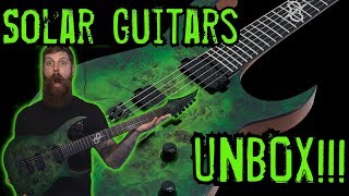 Video thumbnail for Unboxing My New Solar Guitars S1.6 HLB!!! New Guitar Day!!! by TheWoodsman