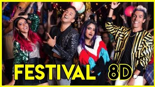 FESTIVAL (AUDIO 8D) LOS POLINESIOS Y RED ONE