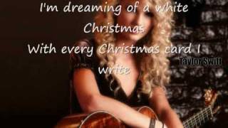 Taylor Swift White Christmas complete with lyrics