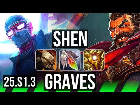 SHEN vs GRAVES (JGL) | EUW Diamond | 25.S1.3