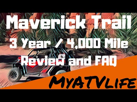2018 Can Am Maverick Trail 1000 DPS 3 year, 4000+ mile Review and Answers to a Few Common Questions.