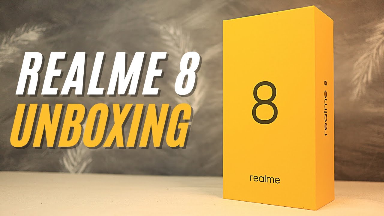 REALME 8 UNBOXING AND FIRST IMPRESSIONS