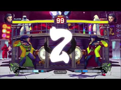 SSF4 Rose (poporo-isekai) vs Rose (nagisa_1619)