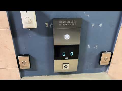 Both Done! Kone TMS50e (Mod. Kone) Traction lifts at Centrepoint Apartments, Caloundra, QLD