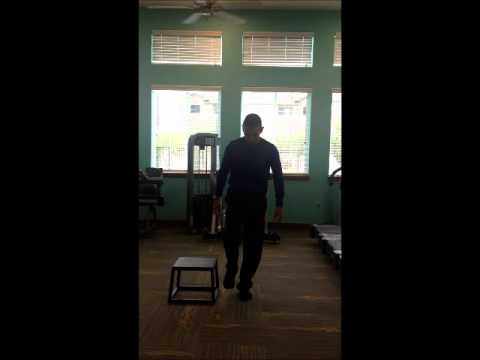 Balance - Multiplanar Single Leg Box Jumps With Stabilization