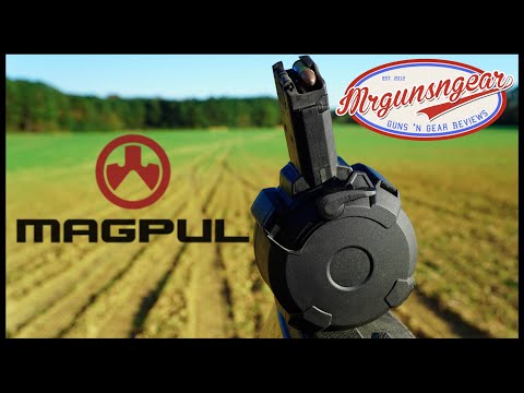 Magpul D-50 CZ Scorpion Drum Magazine Torture Test \u0026 Review