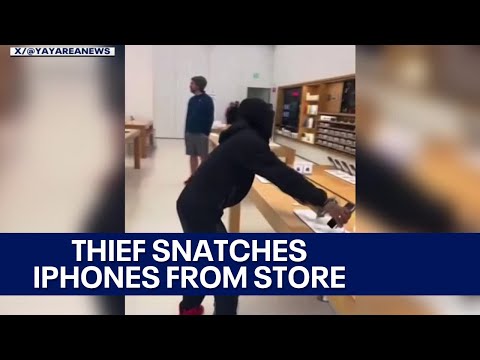 Thief steals iPhones from California Apple store