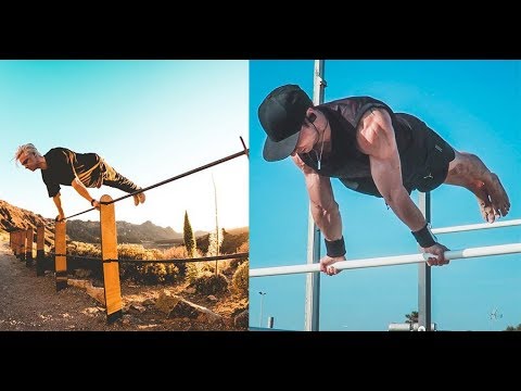 Daniels Laizans and Andrea Larosa Monster Power Street Workout