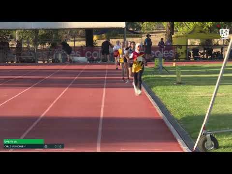 Girls U13 800m Heat 1: 2024-25 State Combined Event Championships
