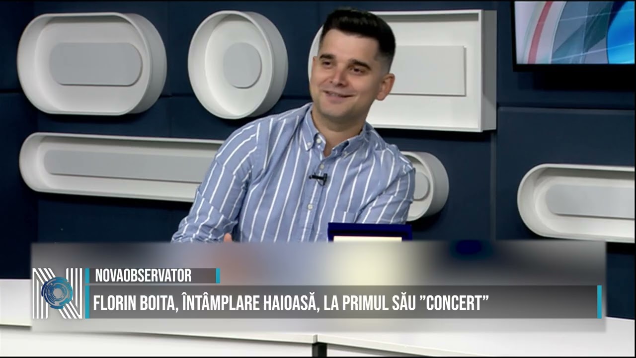 Florin Boita, întâmplare haioasă, la primul său ”concert”
