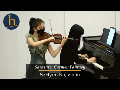 Sarasate: Carmen Fantasy | SoHyun Ko (고소현), violin; Miki Aoki, piano