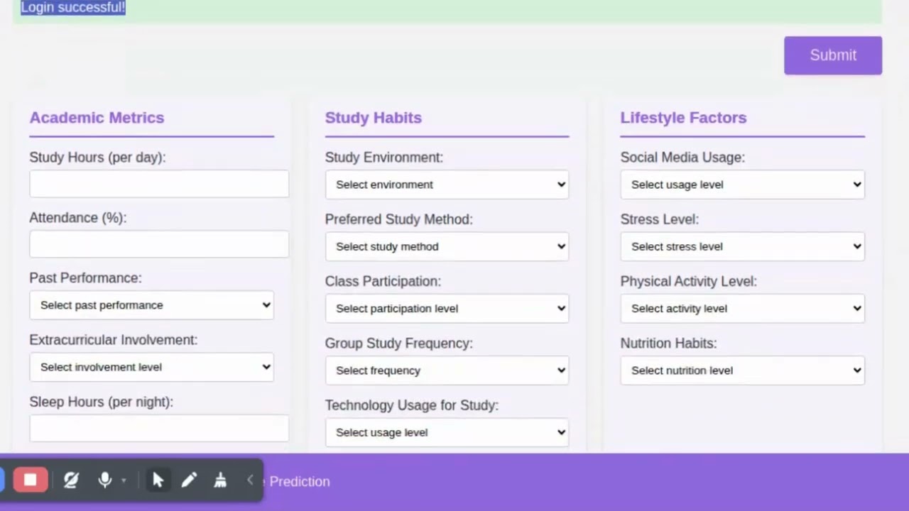 📊 Students’ Academic Performance Analysis | Machine Learning Mini Project | Final Year Project 2025