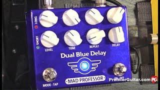 Video thumbnail for SNAMM '17 - Mad Professor Dual Blue Delay Demo by Premier Guitar