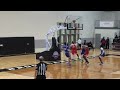 SCBCA North-South ALL*STAR game 2023 Mychael Mitchell #2 Highlights North Team (Blue)