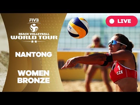 Волейбол Nantong 2-Stars — 2018 FIVB Beach Volleyball World Tour — Women Bronze Medal Match