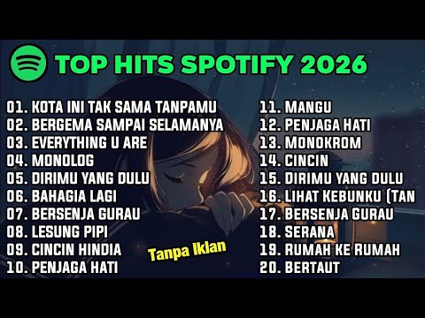 TOP HITS SPOTIFY 2026 | LAGU TERBARU 2026 | TANPA IKLAN