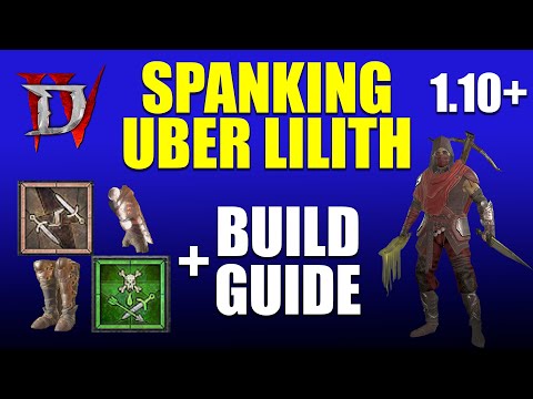 Rogue Uber Lilith Strat For Noobs | Sub 2 Min CC Lock Build + Guide | Season 1 Patch 1.10 | Diablo 4